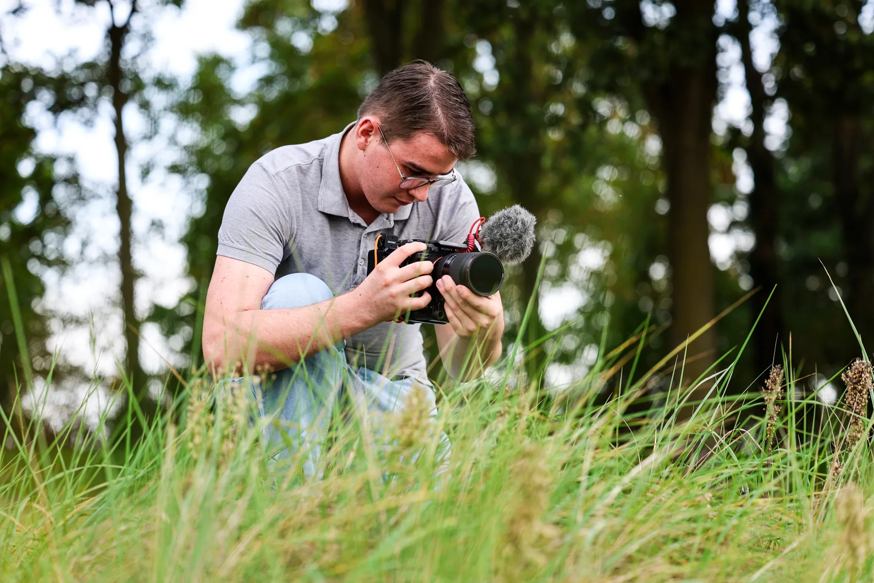 JurreVideo tijdens fotografie